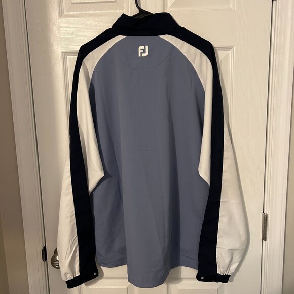 FootJoy FJ‎ Men's XL Hideout Golf Quarter Zip Windbreaker Jacket - Picture 6 of 10